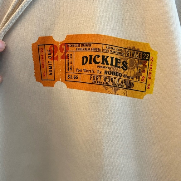 Dickies Graphic Fleece Men’s Hoodie | Size Large | NEW WITH TAGS - Picture 3 of 9